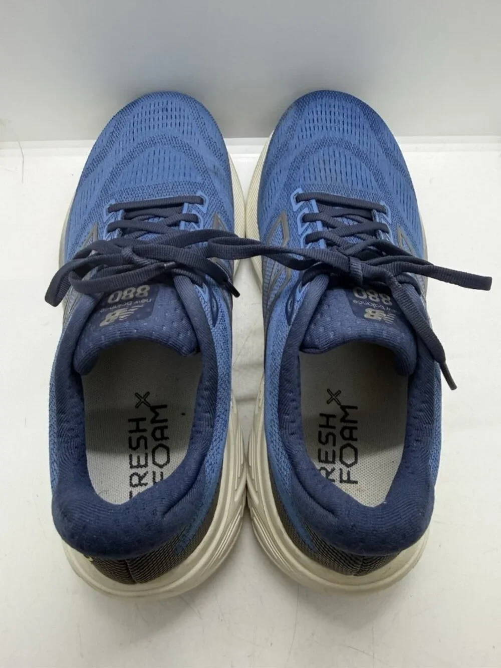 New Balance Fresh Foam 880v15 Running Shoe M 8.5 W 10 2E Blue Sneakers Sea Stone